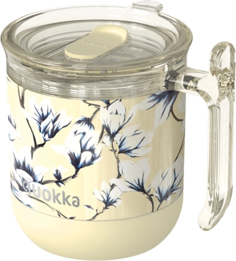 Termohrnček Quokka Wave Spring Dawn žltý 260 ml