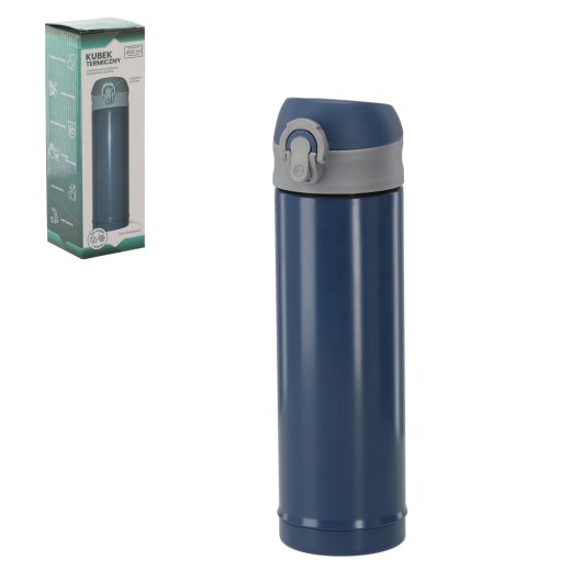 Termohrnček 450 ml modrý