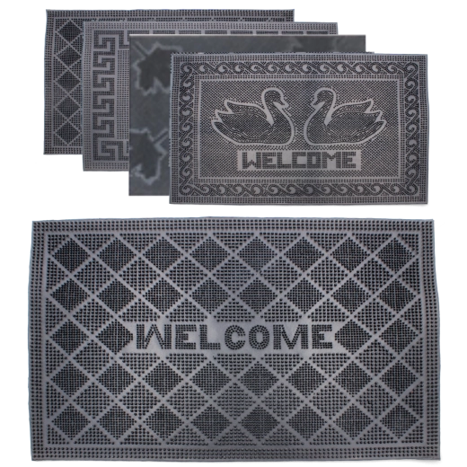 Gumová protišmyková rohož 40 × 60 cm s drenážou