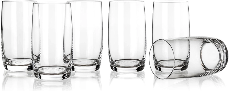Poháre na long drink 380 ml LEONA, sada 6 ks
