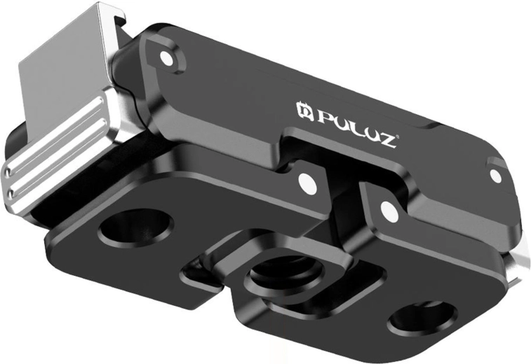 Magnetický kovový rýchloupínací držiak PULUZ pre DJI OSMO Nano – čierny
