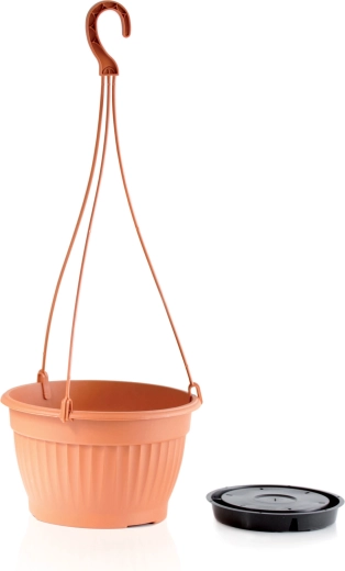 Závesný kvetináč Terra 23 cm terakota