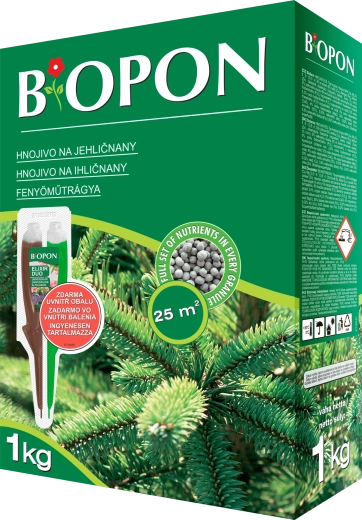 Granulované hnojivo na ihličnany s horčíkom 1 kg BOPON