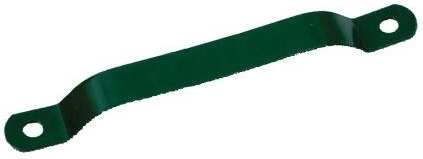 Objímka na stĺpik 60 mm, pozink a PVC, zelená