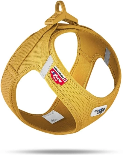 Curli postroj pre psov so sponou Air-Mesh mango XL (12–18 kg)