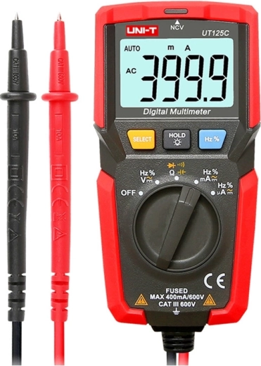 Vreckový digitálny multimeter Uni-T UT125C