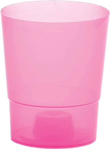 Kvetináč na orchidey COUBI ORCHID, 12,5 cm, transparentná ružová