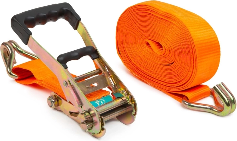 Upevňovací popruh s račňou 6 m × 38 mm, nosnosť 1000 kg