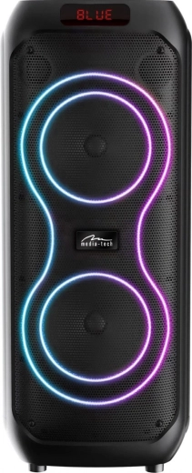 Bluetooth párty reproduktor MEDIA-TECH Power Audio Max MT3185, 120 W RMS, karaoke, TWS, FM, USB-C