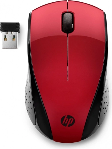 HP 220 bezdrôtová myš červená