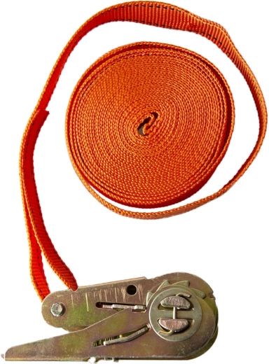 Upínací pás s račňou 25 mm, dĺžka 5 m, nosnosť 115 kg