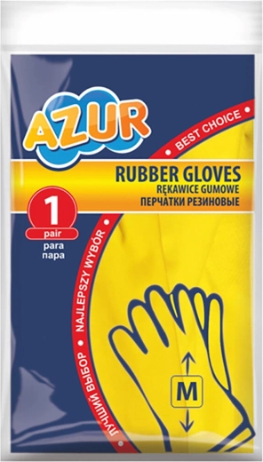 Upratovacie gumové rukavice AZUR veľkosť M