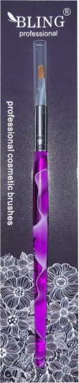 Profesionálny gélový štetec Bling veľkosť 6 – Mramorovaný