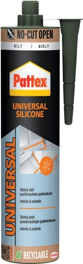 Pattex univerzálny silikón biely 280 ml