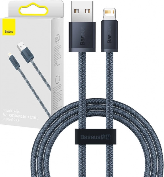 Kábel Baseus Dynamic Series USB na Lightning 2,4A 2m šedý