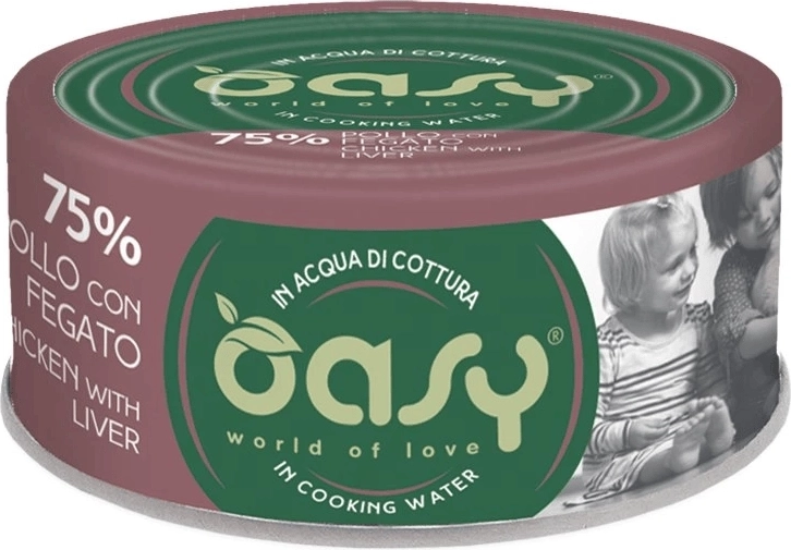 Oasy More Love kurča s pečeňou 70 g