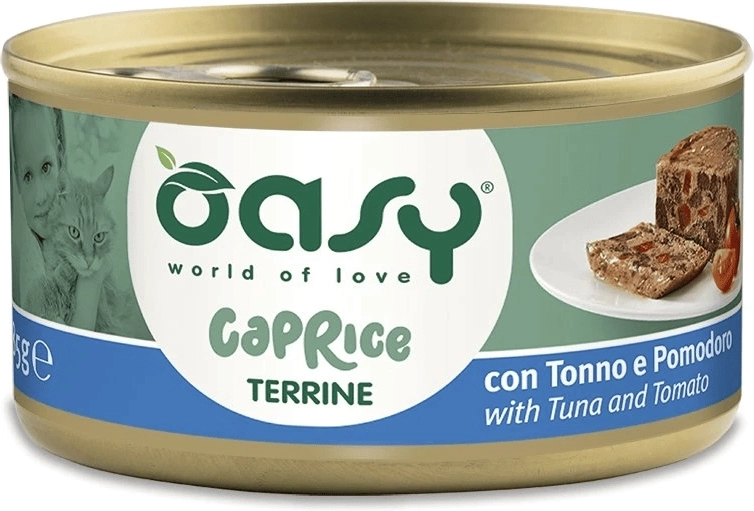 Oasy Caprice terina s tuniakom a paradajkou 85 g