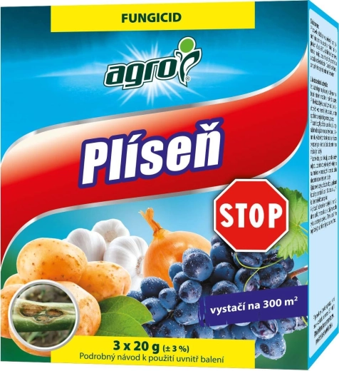 Agro Pleseň Stop 3×20 g