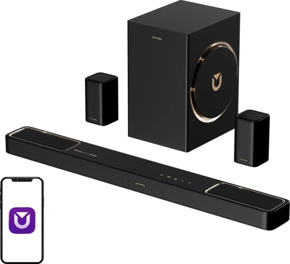 Soundbar Ultimea Skywave F40 Boom 5.1.2 s Dolby Atmos a subwooferom