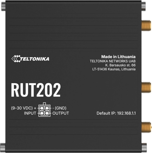 Priemyselný router Teltonika RUT202 - 1 kus