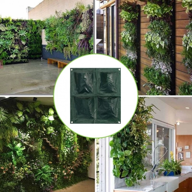 Taška na sadenie na stenu - 4 vrecká