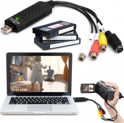 Media-Tech video grabber na digitalizáciu VHS