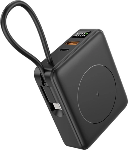 powerbanka tracer scout 10000 mah s magnetickým bezdrôtovým nabíjaním 15 w, pd 20 w a qc 22,5 w