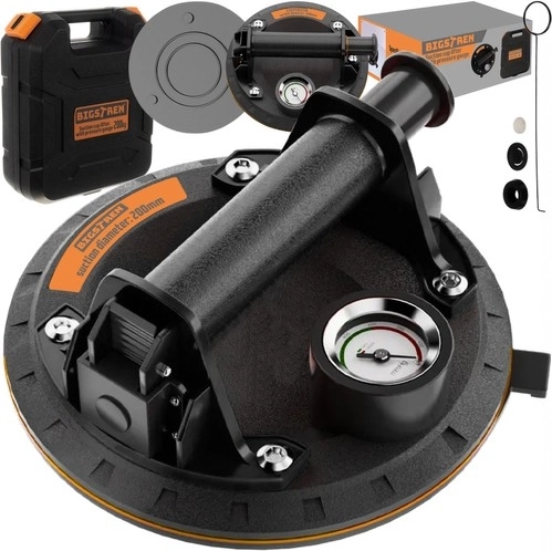 Priemyselná prísavka BIGSTREN s manometrom