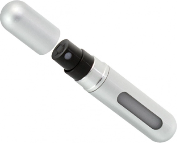 Ag352b cestovný rozprašovač parfumu strieborný