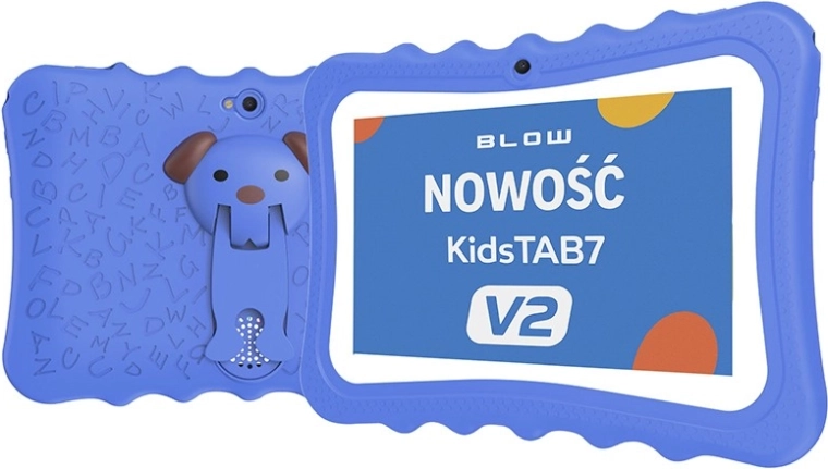KidsTAB7 v2 detský tablet 4/32 GB s modrým puzdrom a 2 Mpx kamerou