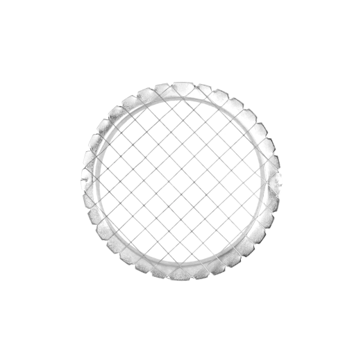 Krájač na šalát s veľkými okami z nehrdzavejúcej ocele 9,5 cm