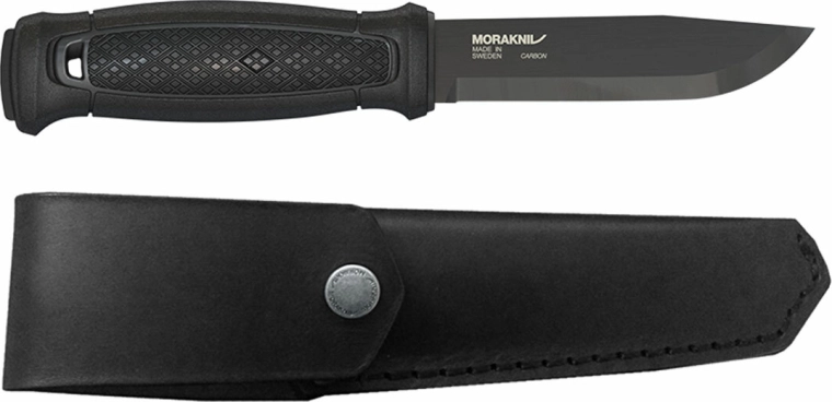 Morakniv Garberg Black Carbon outdoor nôž 10,9 cm s koženým puzdrom
