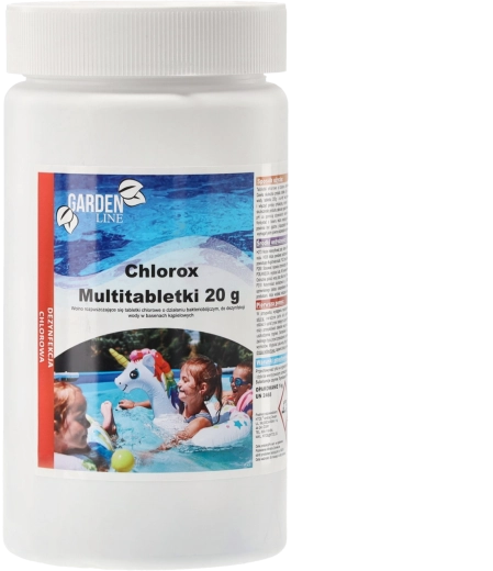 Chlórové multitabulky CHLOROX 20 g, 1 kg