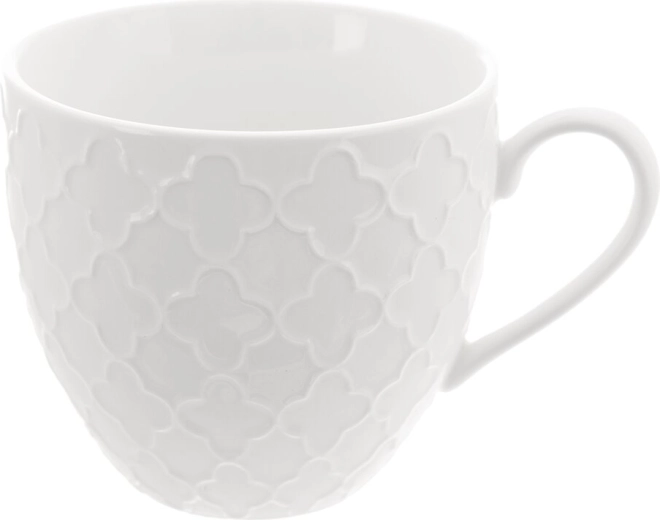 Porcelánový hrnček Whiteline 250 ml biely