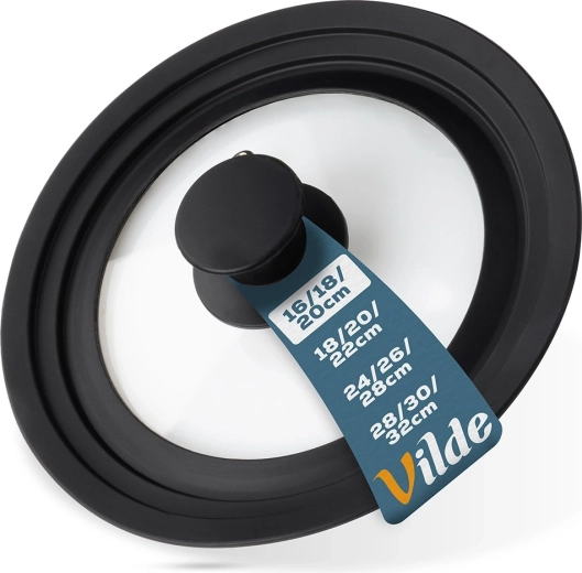 Univerzálna sklenená silikónová pokrievka 16/18/20 cm Vilde