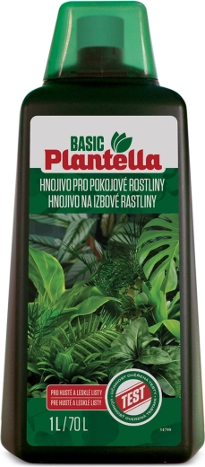 Kvapalné hnojivo pre izbové rastliny 1 l Plantella Basic