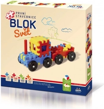 Stavebnica BLOK Svet plast 146 ks