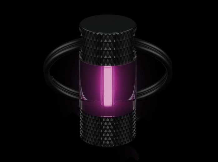 Böker Plus Mini Glow Pink bezbatériové svetlo na kľúče - 1 kus