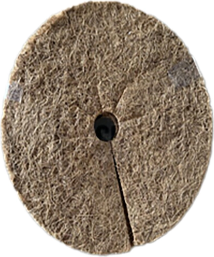 Kokosová ochrana rastlín priemer 25 cm, výška 1 cm (3 ks)