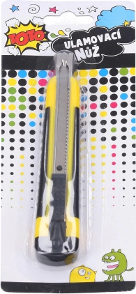 Ulamovací nôž s ergonomickou rukoväťou 9 mm