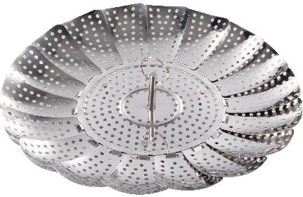 Skladací nerezový naparovač 28 cm