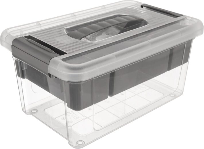 Box Stormax multi obdĺžnikový 5 l so sivou vložkou