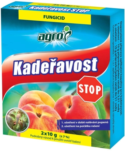 Stop kučeravosti broskýň 10 g + 10 g – dvojfázová ochrana