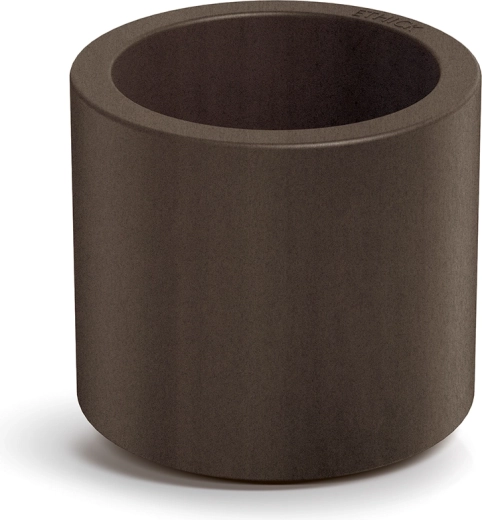 Kvetináč Tubla Round 38 cm hrdzavohnedý s vložkou