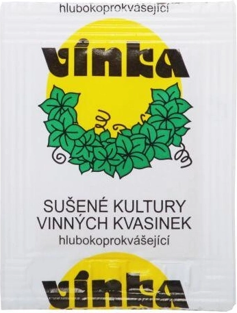 Vínne sušené kvasinky Vínka 0,6 g