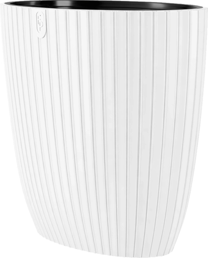 Kvetináč Mika Elipsa 60 cm biely