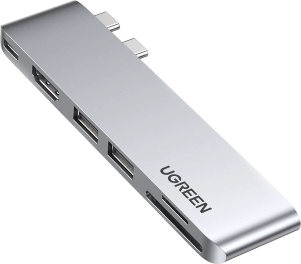 Ugreen CM380 USB-C hub 6v1 pre MacBook