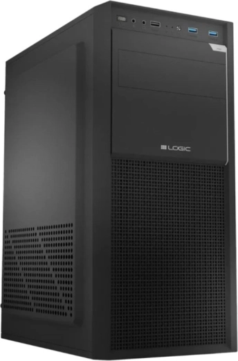 Logic Concept J23 Pro čierna počítačová skriňa midi tower