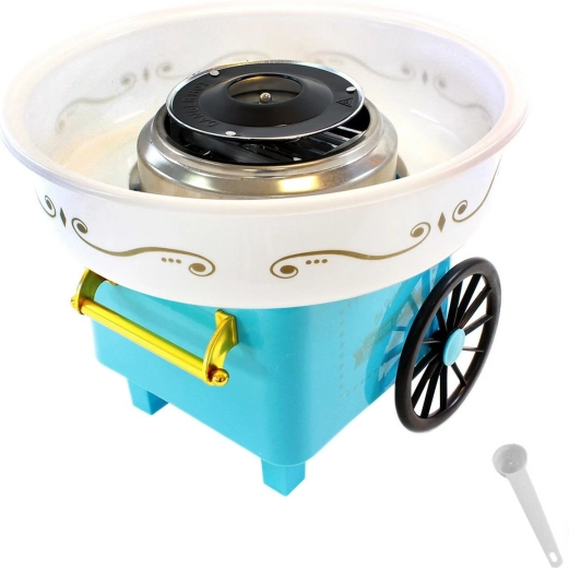 Ag137c stroj na cukrovú vatu modrý