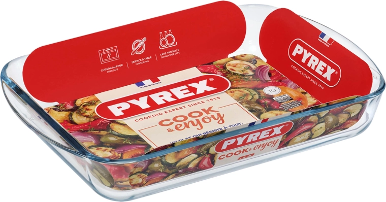 Sklenený pekáč PYREX 2,7 l 35 × 23 × 6 cm